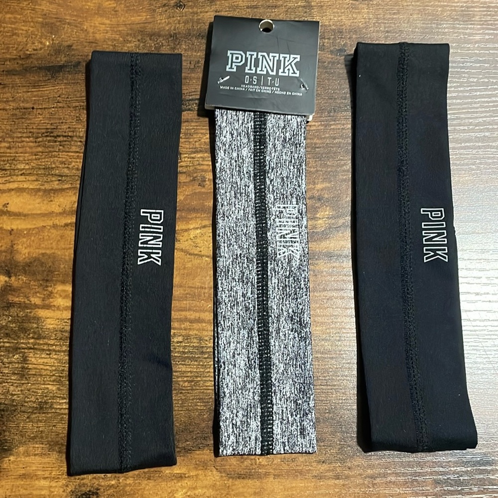 PINK HEADBAND SET - one NWT